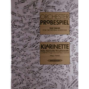 Libro Orchester Probespiel Clarinete